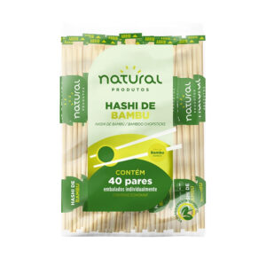 Hashi De Bambu Embalagem Fechada
